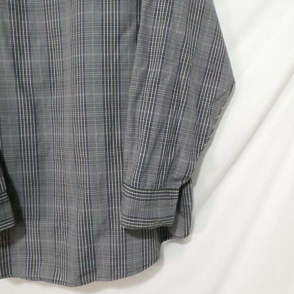 BACK COUNTRY | 2X | Plaid Grey Button-Up Shirt | Chest Pocket - Picture 14 of 14